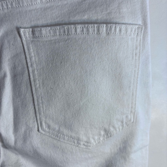 GAP Sz 29 Cigarette High Waist White Jeans NEW WITH TAGS - Picture 10 of 16